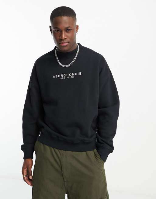 Abercrombie leopard outlet sweatshirt