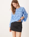 [Abercrombie & Fitch] Abercrombie & Fitch mid rise high shine mini skort in black 2XS BLACK