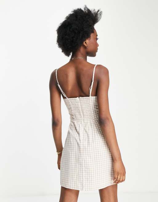 Abercrombie 2025 gingham dress