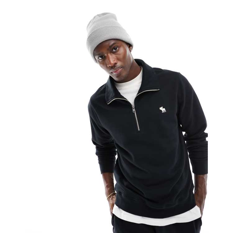 Vans mix up hot sale half zip sweatshirt