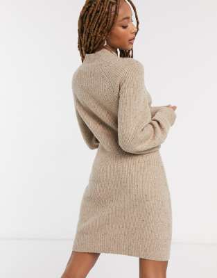 mockneck mini sweater dress abercrombie