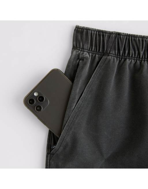 Abercrombie & Fitch Momentum unlined training short in black, 2 of 2