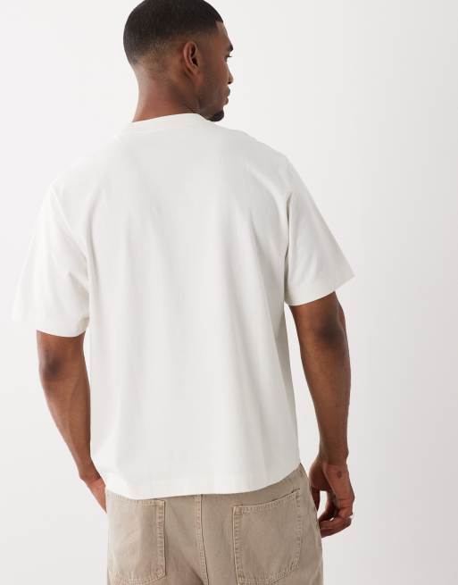 Abercrombie & Fitch Montawk graphic t-shirt in white, 5 of 5