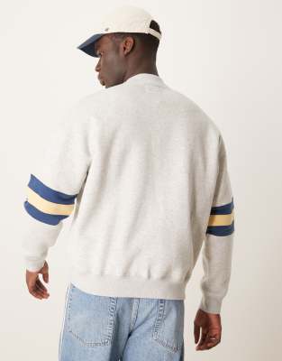 ABERCROMBIE & FITCH MOTIF FLEECE TOP 