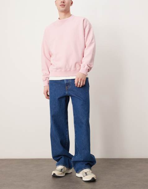 Abercrombie & Fitch – Niebieskie jeansy baggy - view 1