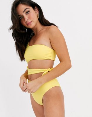 abercrombie yellow swimsuit
