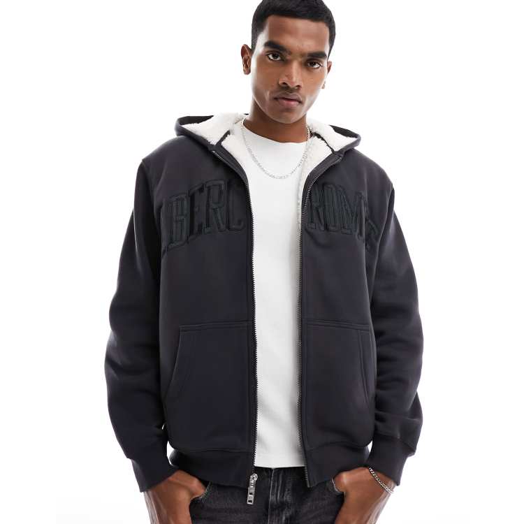 Ae forever oversized sherpa lined hoodie cheap