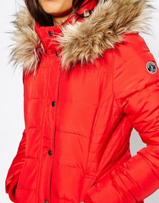 abercrombie and fitch red jacket
