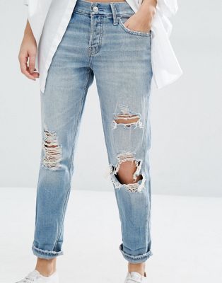abercrombie and fitch boyfriend jeans