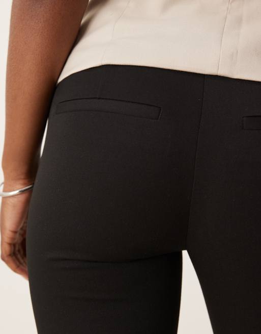 Abercrombie & Fitch - Pantalon bootcut à taille basse - Noir, 4 de 5