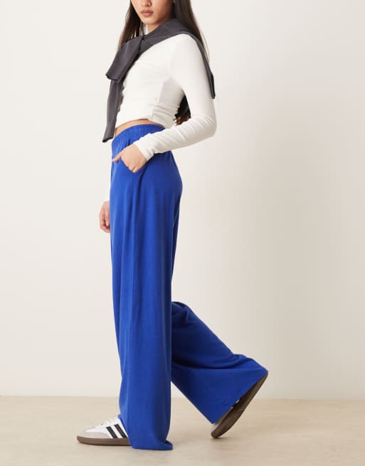 Abercrombie & Fitch - Pantalon confort ample - Bleu de cobalt, 2 de 5