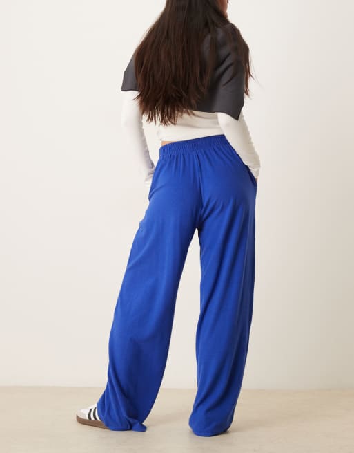 Abercrombie & Fitch - Pantalon confort ample - Bleu de cobalt, 3 de 5