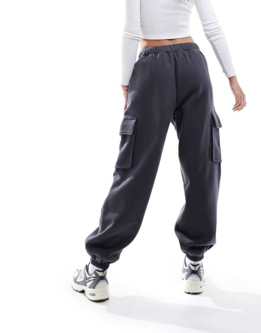 Abercrombie & Fitch - Pantalon de jogging à poches cargo - Gris asphalte, 5 de 5