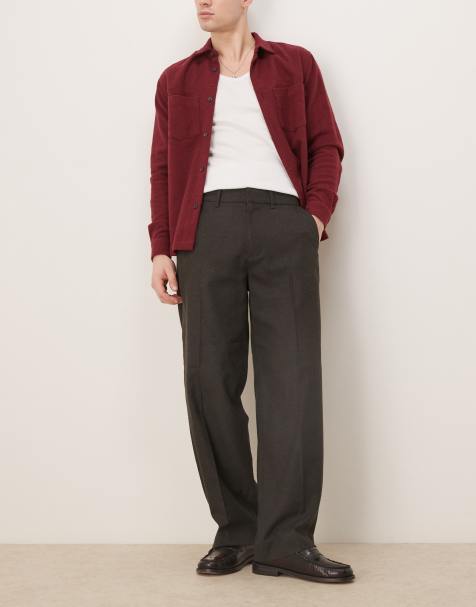 Abercrombie & Fitch - Pantaloni ampi neri - view 1