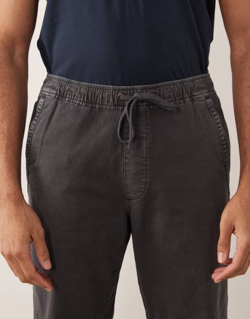 Abercrombie & Fitch - Pantaloni ampi nero slavato, 5 di 5