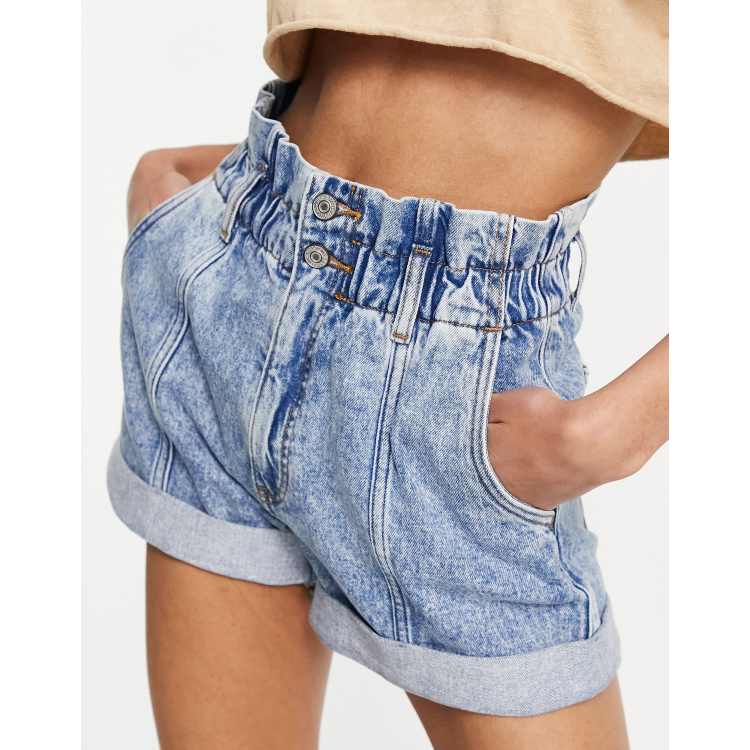 Abercrombie paper bag waist hot sale jeans