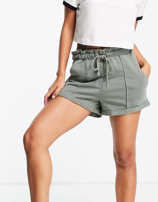 Abercrombie store paperbag shorts