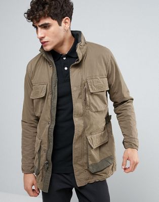 Abercrombie & Fitch Paratrooper M65 In Olive | ASOS