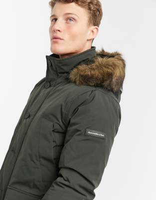 abercrombie & fitch parka