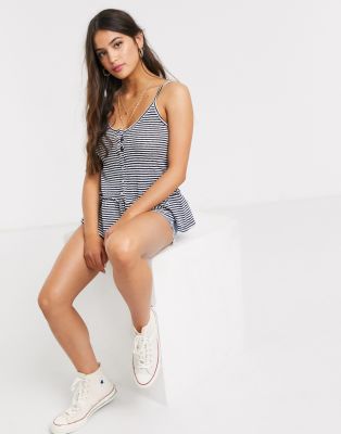 white peplum cami top