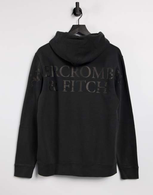 Abercrombie back 2025 logo hoodie