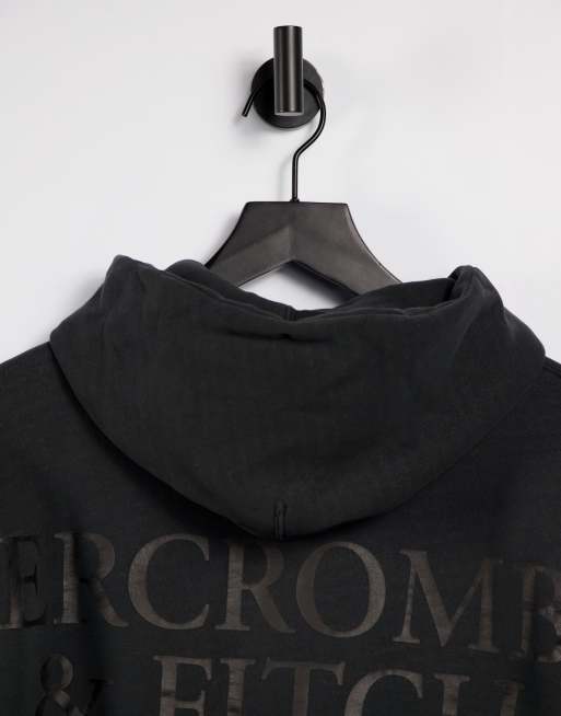 Abercrombie back 2025 logo hoodie