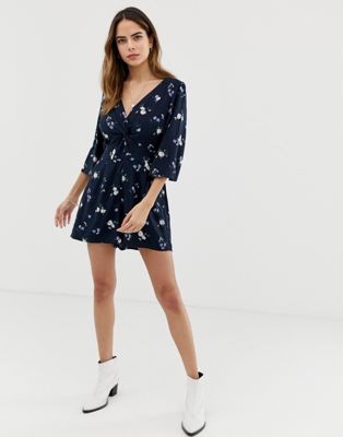 Abercrombie \u0026 Fitch playsuit in floral 