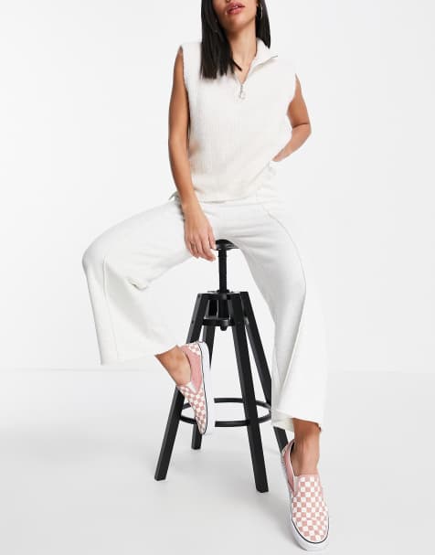 Abercrombie & Fitch pleated pants in light grey