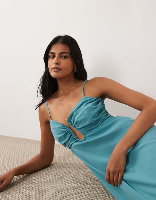 sachin and babi light blue dress Aquamarine Prom Dresses main image 1
