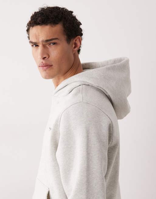 Abercrombie & Fitch – Premium – Gråmelerad huvtröja i oversize, 4 av 5