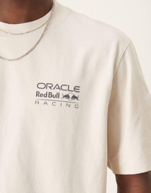 Abercrombie & Fitch premium red bull racing back print T-shirt in 