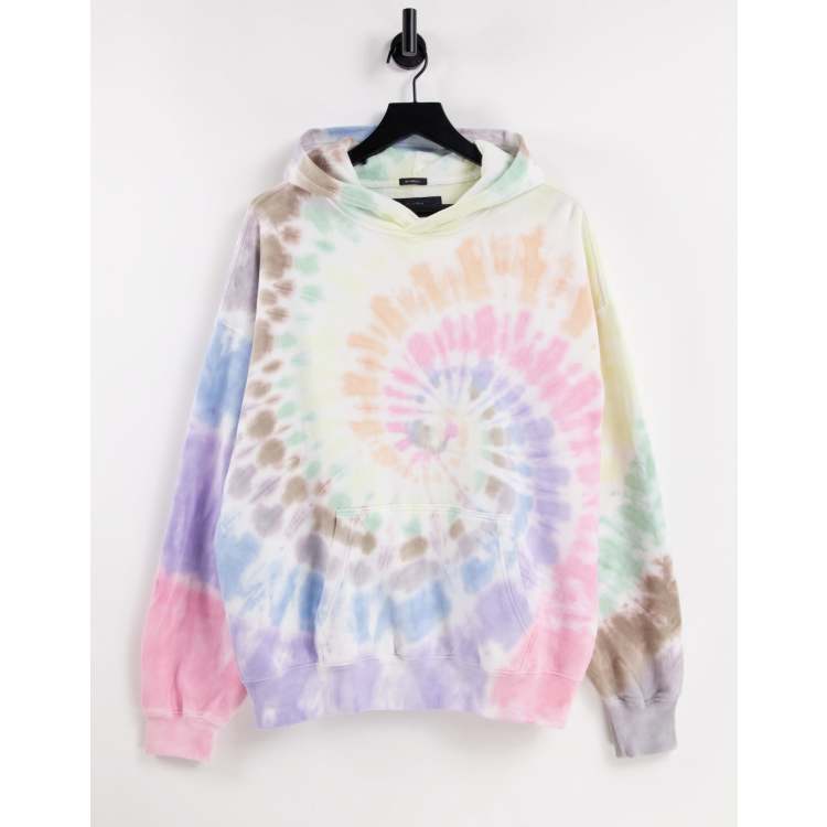 Tie dye hoodie discount abercrombie