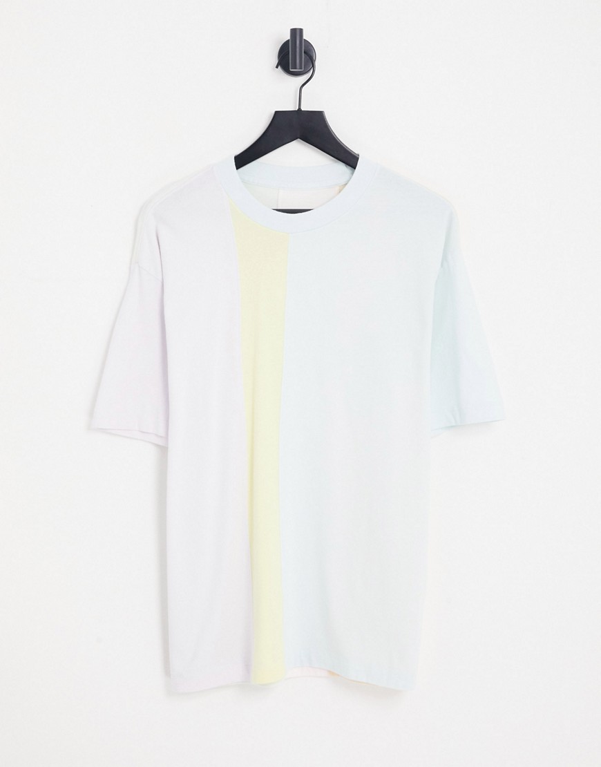 Abercrombie & Fitch - Pride Capsule - T-Shirt Colorblock Multicolore A Righe