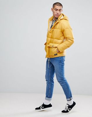yellow abercrombie jacket