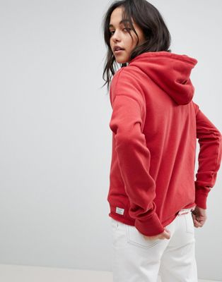red hoodie asos