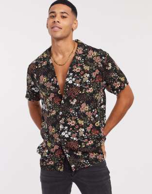 Abercrombie \u0026 Fitch rayon floral short 