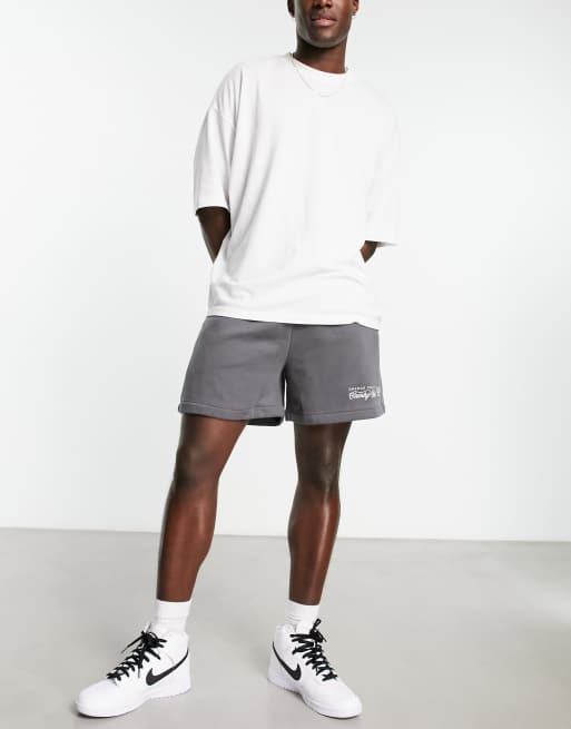 Dark grey sweat store shorts