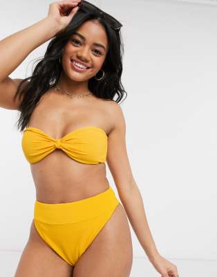 abercrombie yellow swimsuit