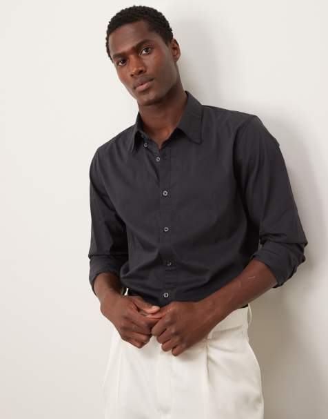 Abercrombie & Fitch - Robe chemise fonctionnelle - Noir - view 1