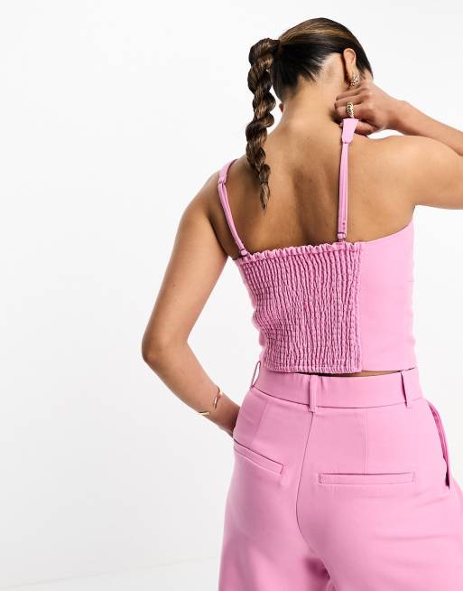 Abercrombie & Fitch – Rosa korsett, del av set, 2 av 4