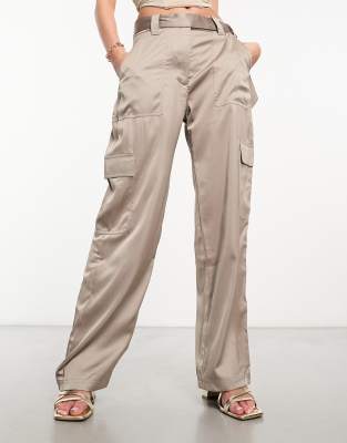 Abercrombie belted taper store pants