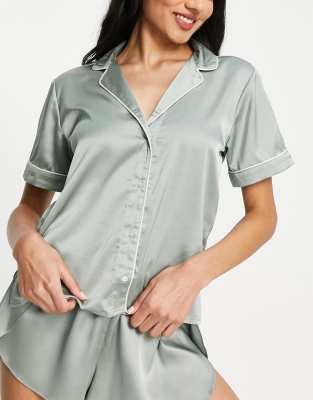 abercrombie satin pajamas