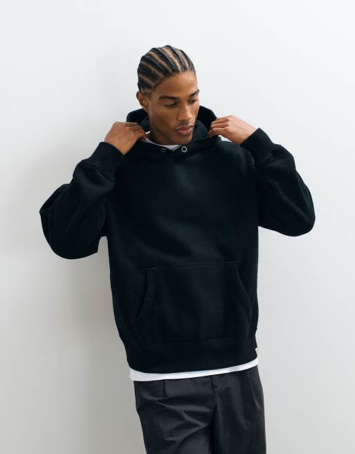 Abercrombie & Fitch schwerer Hoodie in Schwarz, 5 von 5