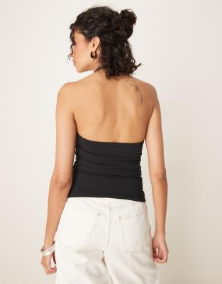 Abercrombie & Fitch Seamless Halter Neck Top