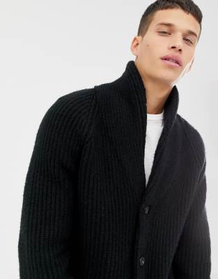 abercrombie black cardigan