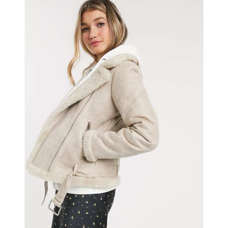 Abercrombie and 2024 fitch sherpa cardigan