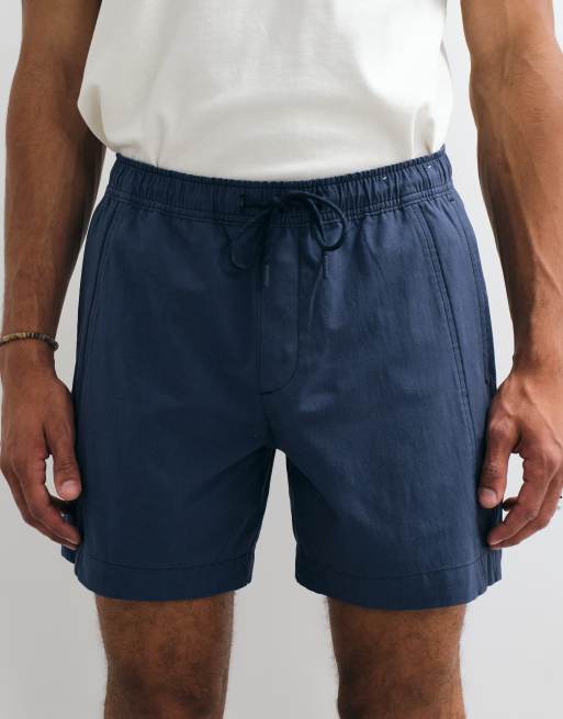 Abercrombie & Fitch - Short baggy technique - Bleu marine, 4 de 5