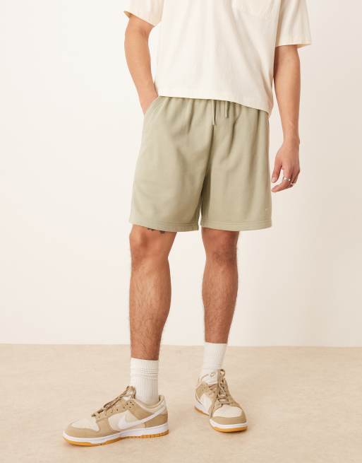 Abercrombie & Fitch - Short de jogging en tissu-éponge avec cordon de serrage - Vert, 2 de 5
