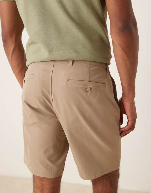 Abercrombie & Fitch - Short habillé 9 pouces - Beige, 4 de 5