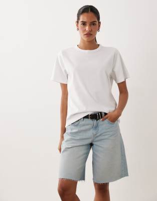 Abercrombie & Fitch Short Sleeve Everyday T-shirt In White